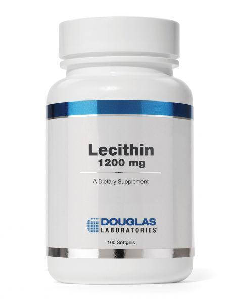 

Витамины Лецитин 1200 мг Lecithin 1200mg Douglas Laboratories 100 капсул