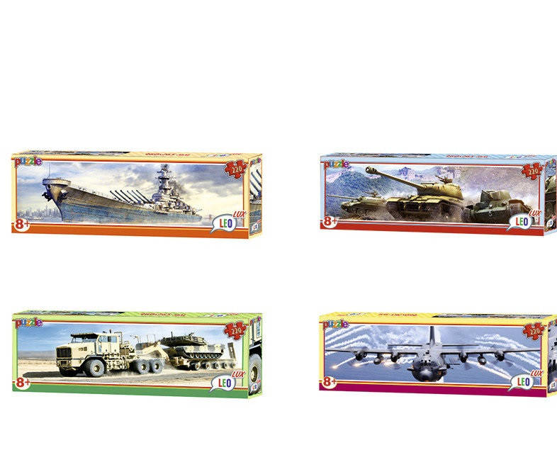 

Пазлы панорамные Транспорт LEO 22402 220 элементов