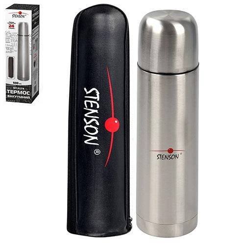 

Термос железный вакуумный в чехле 1л, в кор. 35*9*9см (24шт)