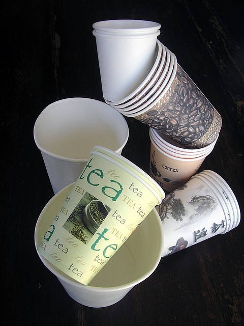 

Стакан бумажный 110мл цветной, Белый