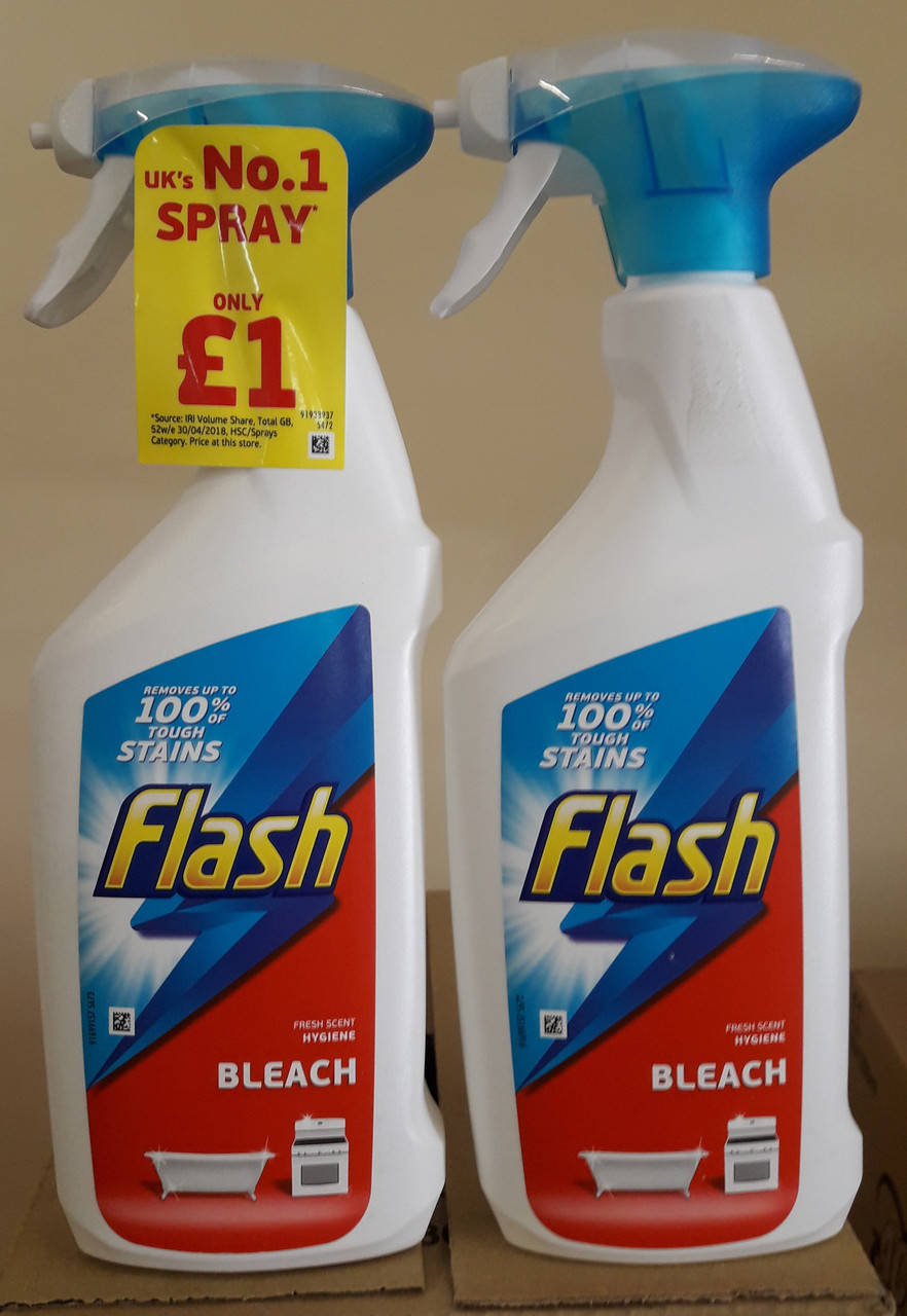 

Універсальний чистячий спрей Flash Bleach 500 мл