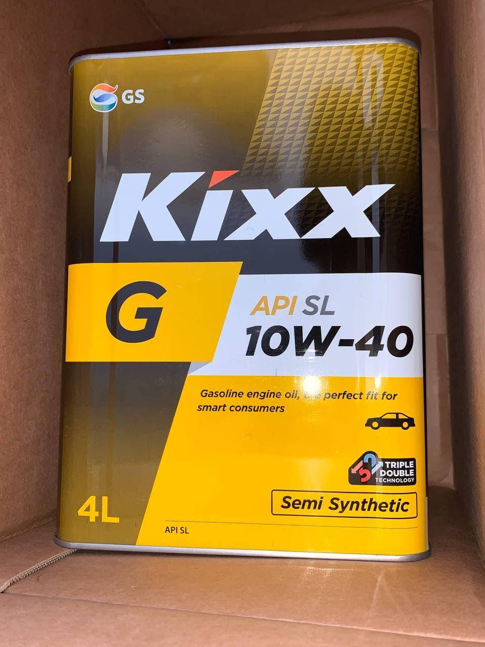 

Моторное масло KIXX 10w40 4л
