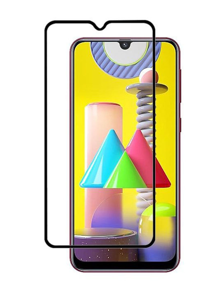 

Защитное стекло для телефона Samsung M31 / Стекло защитное для Самсунг М31 , на весь экран