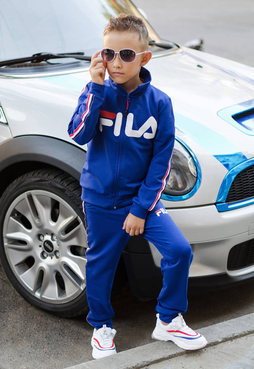 

Спортивный костюм двухнить детский "Fila"