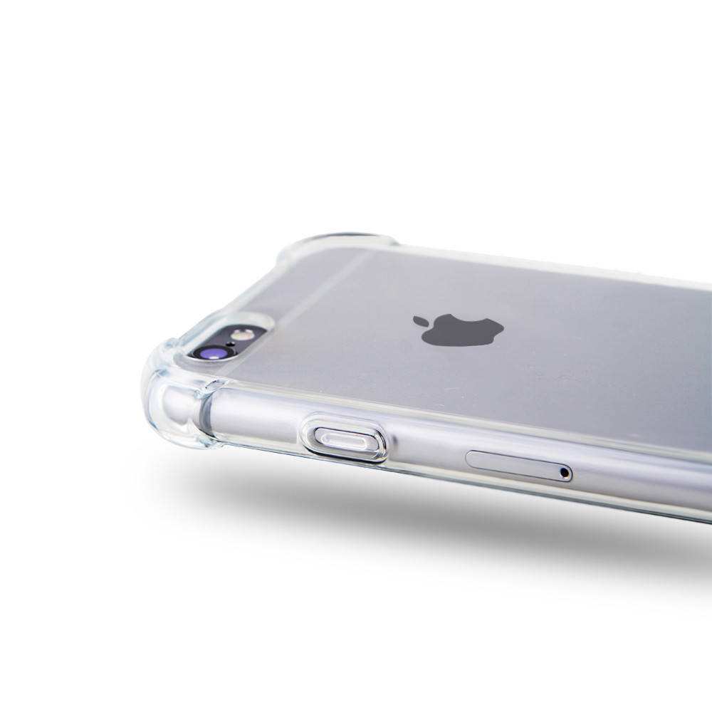 

Чехол для iPhone 6, бесцветный, ударопрочный, прозрачный силикон