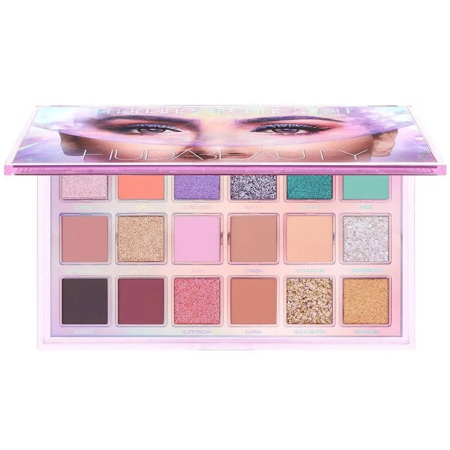 

Палетка теней HUDA BEAUTY Mercury Retrograde Palette 19.7 г