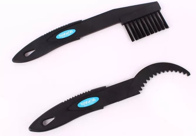 

Щетка для чистки велосипедной цепи 22 см 2 предмета