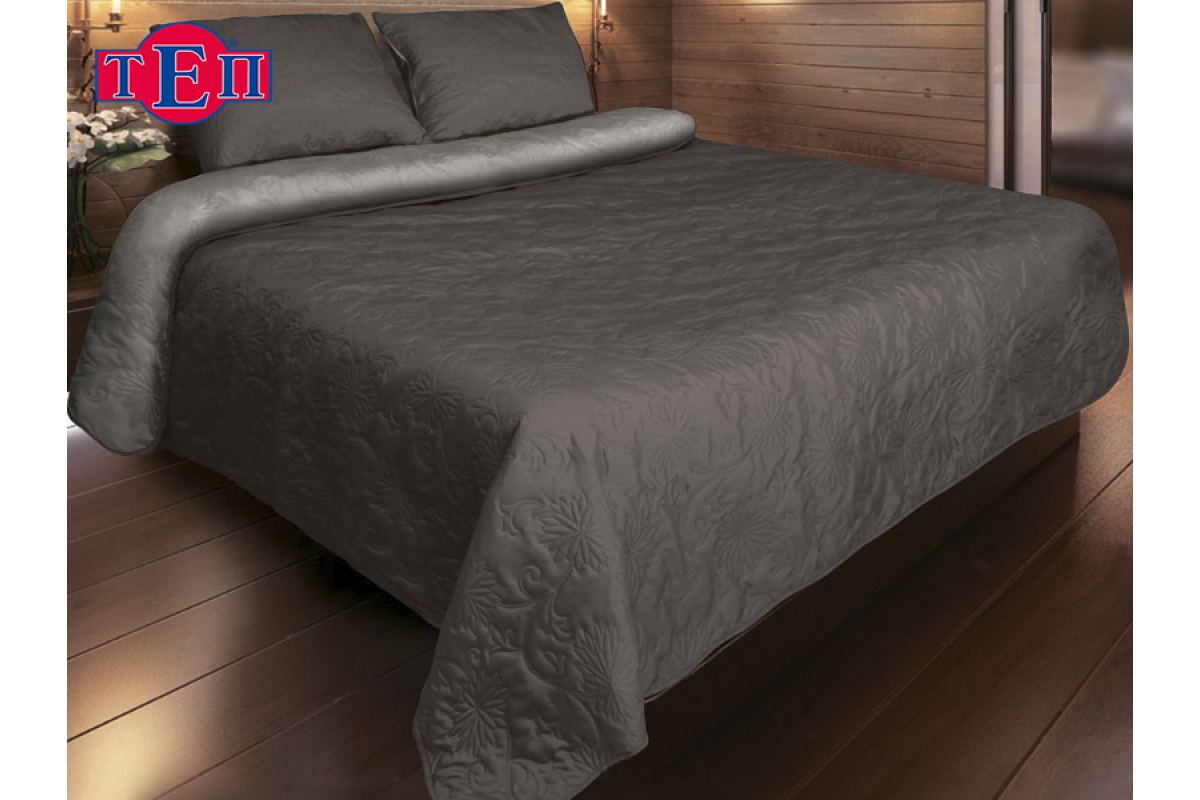 

Покрывало ТЕП "Vintage" Серый 220х240