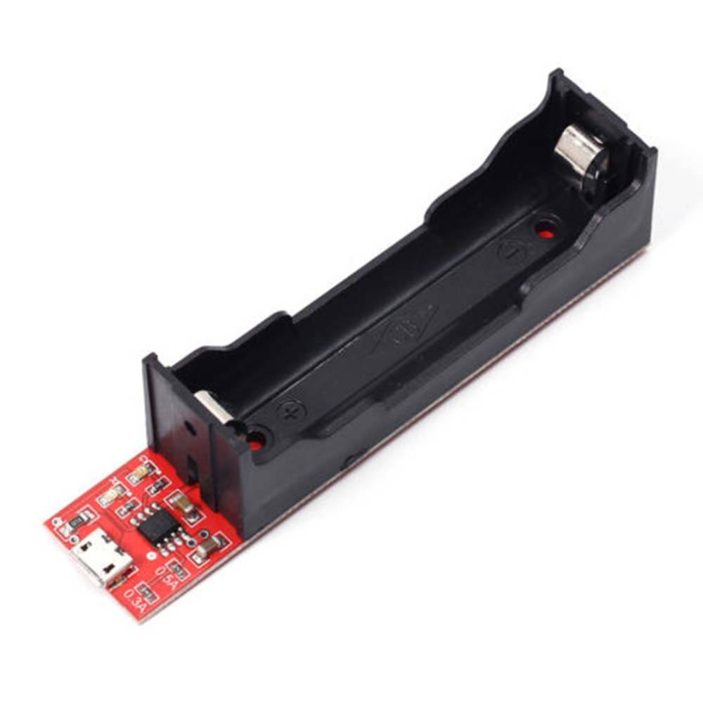 

Зарядка 18650 Li-Ion 4.2V 800 mA TP4056 microUSB