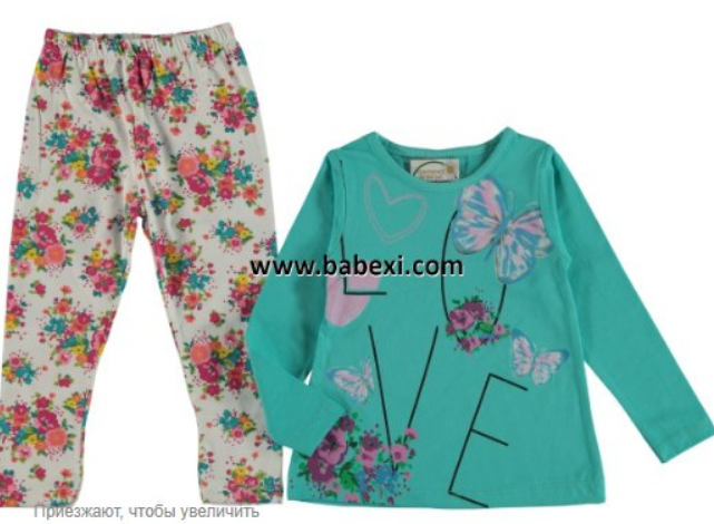 

Костюм для девочки, Турция,Babexi, арт. 7251, 98-110 см 104-110