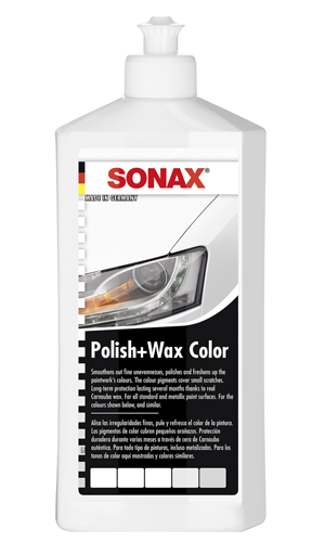 

Полироль с воском для белого автомобиля SONAX NanoPro 250мл 191391, Белый