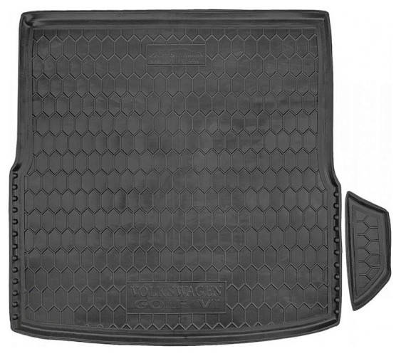 

Коврик багажника Volkswagen Golf 6 (универсал) резиновый (AVTO-Gumm) автогум, Черный