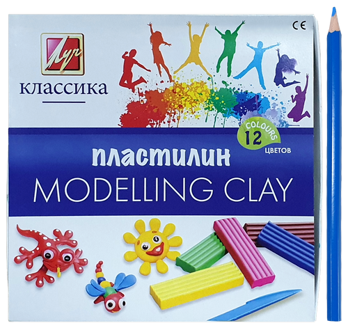 

Пластилин Луч "Классика" 12 цветов 240 гр 7С 331-08