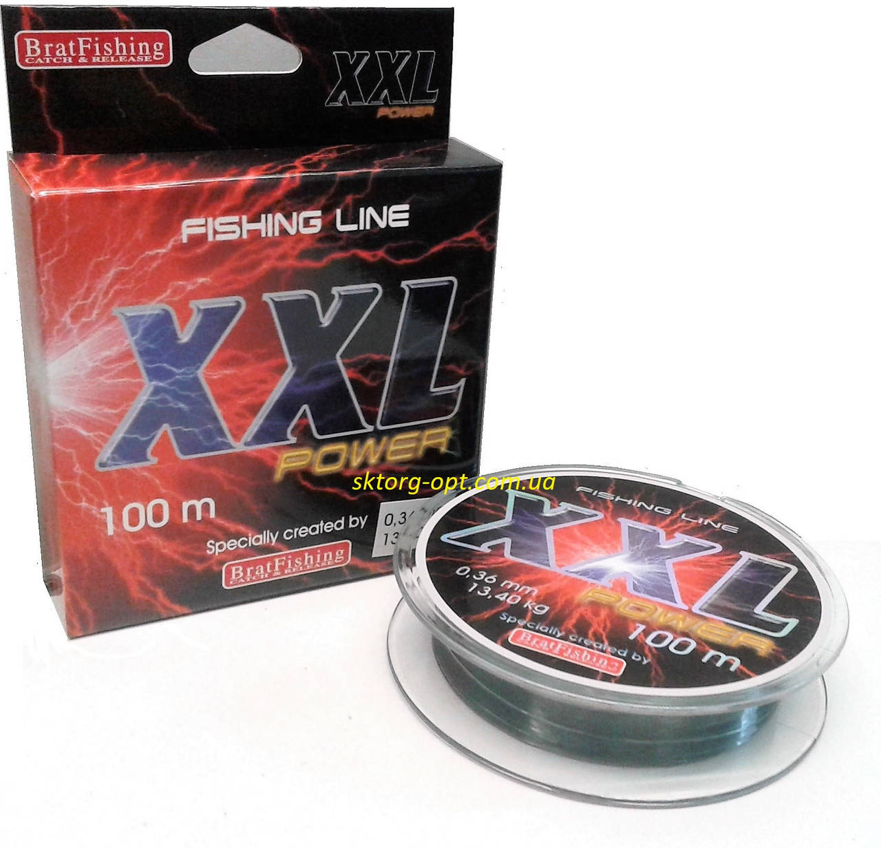 

Леска BratFishing XXL Power 0,40 мм. 100 м.