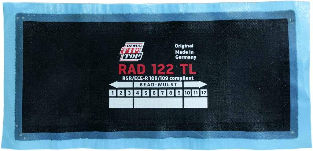 

Латка кордовая 75 х 175 мм ТІР ТОР 122TL (2 слоя)