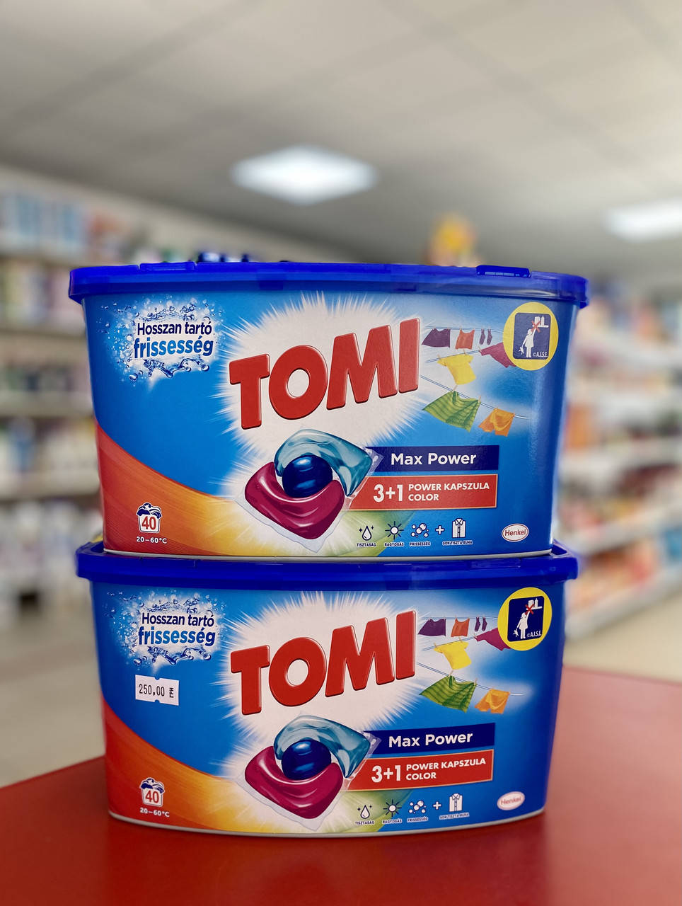 

Капсули для прання Tomi