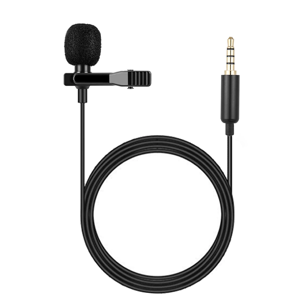 

Петличный Микрофон DM M-01 AUX 3.5MM / Микрофон петличка / Мини микрофон