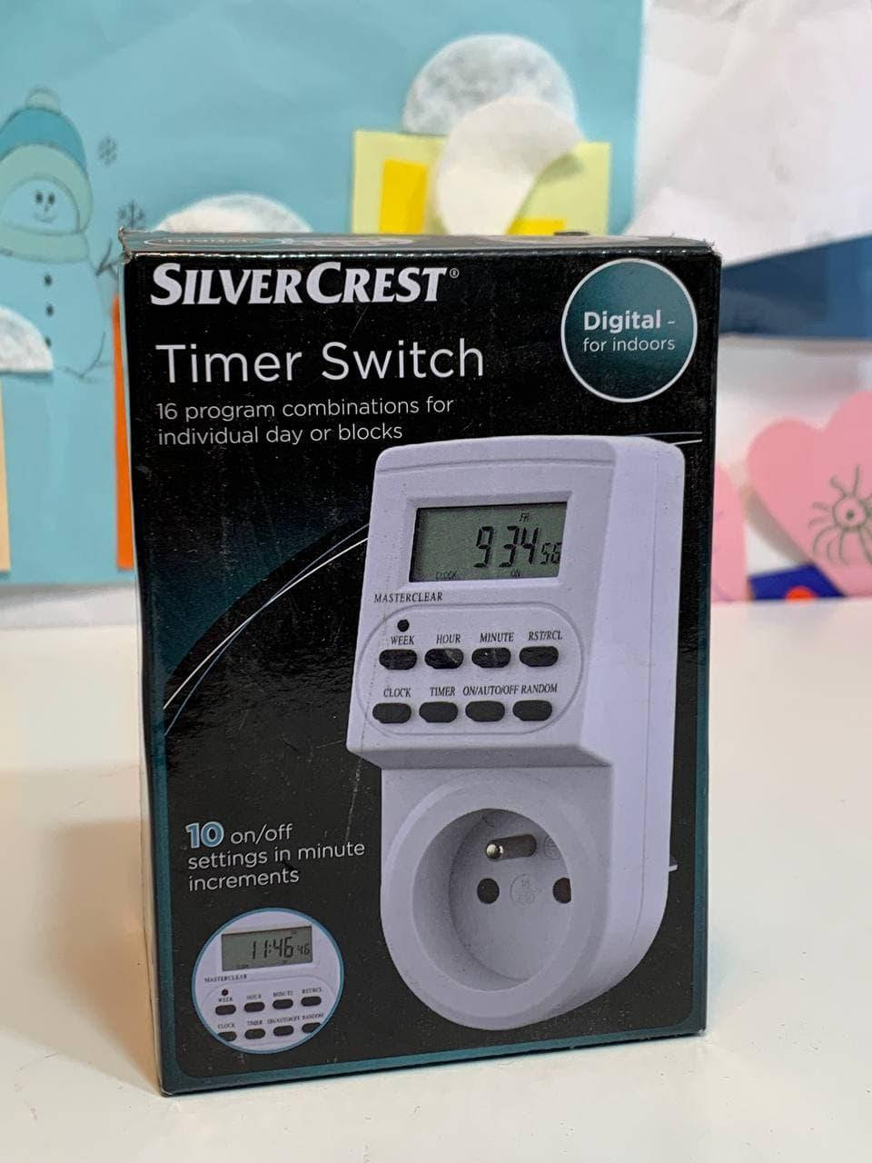 

Электронный недельный программируемый таймер Timer switch Digital
