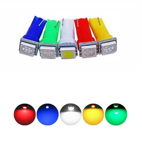 

Led лампы T5 1SMD 5050 (Белый/Синий/Красный/Желтый/Зеленый)