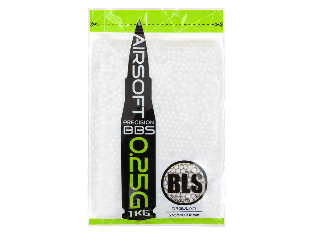 

Шары BLS PRECISION BB PELLETS – 0.25g - 4000шт - 1kg [BLS] (для страйкбола)