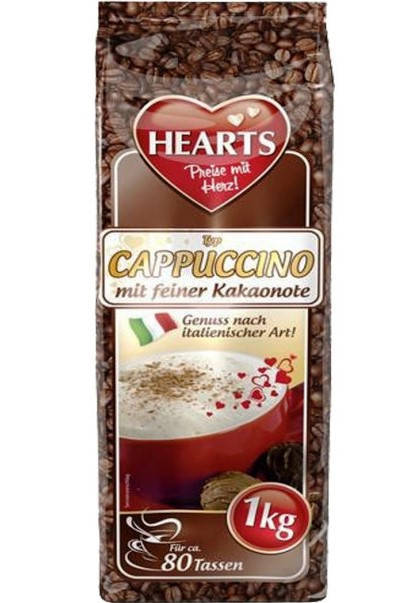 

Капучино HEARTS Kakaonote 1 кг.