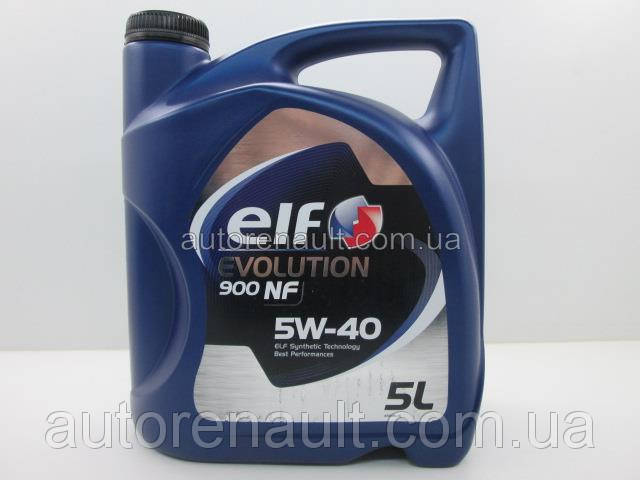 

Моторное масло ELF EVOLUTION 900 NF ACEA A3/B4 SL/CF 502.00/505.00 MB229.3 5L