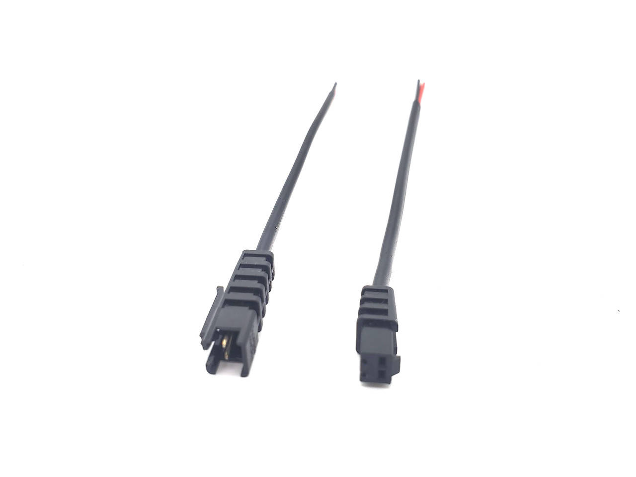 

Комплект LED коннекторов JST SM 2pin (2 jack) Mother + Father, Папа + Мама, Черный