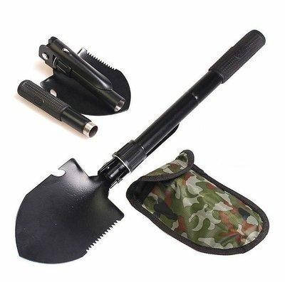 

Туристическая складная саперная лопата 5 в 1