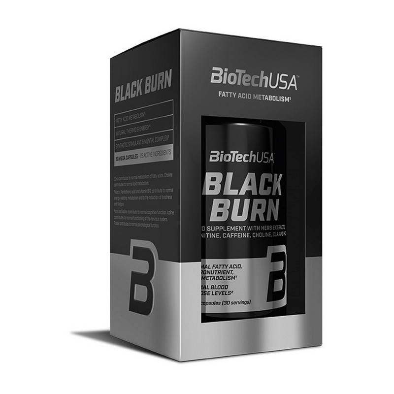 

Для снижения веса BioTech Black Burn 90 mega caps