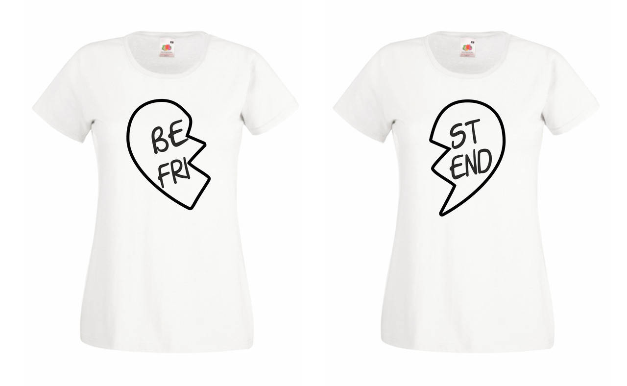 

Парные футболки для подруг Best Friend