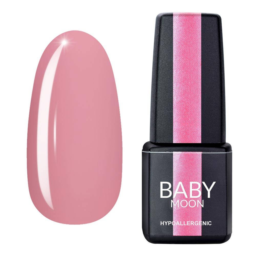 

Гель лак BABY Moon Sensual Nude Gel polish № 004 винтажный розовый светлый
