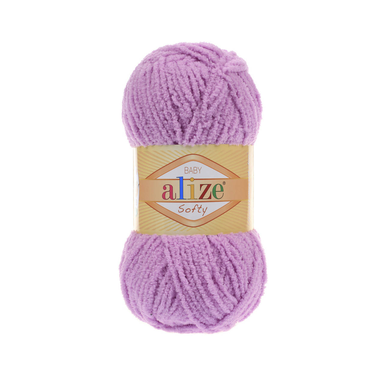 

Пряжа Alize Softy 672 розовый, Лиловый