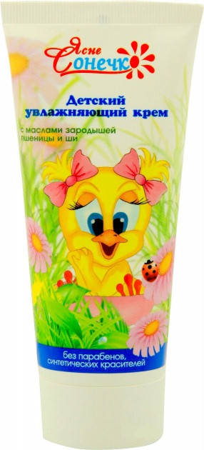 

Дитячий крем 100мл Зволожуючий Ясне Сонечко