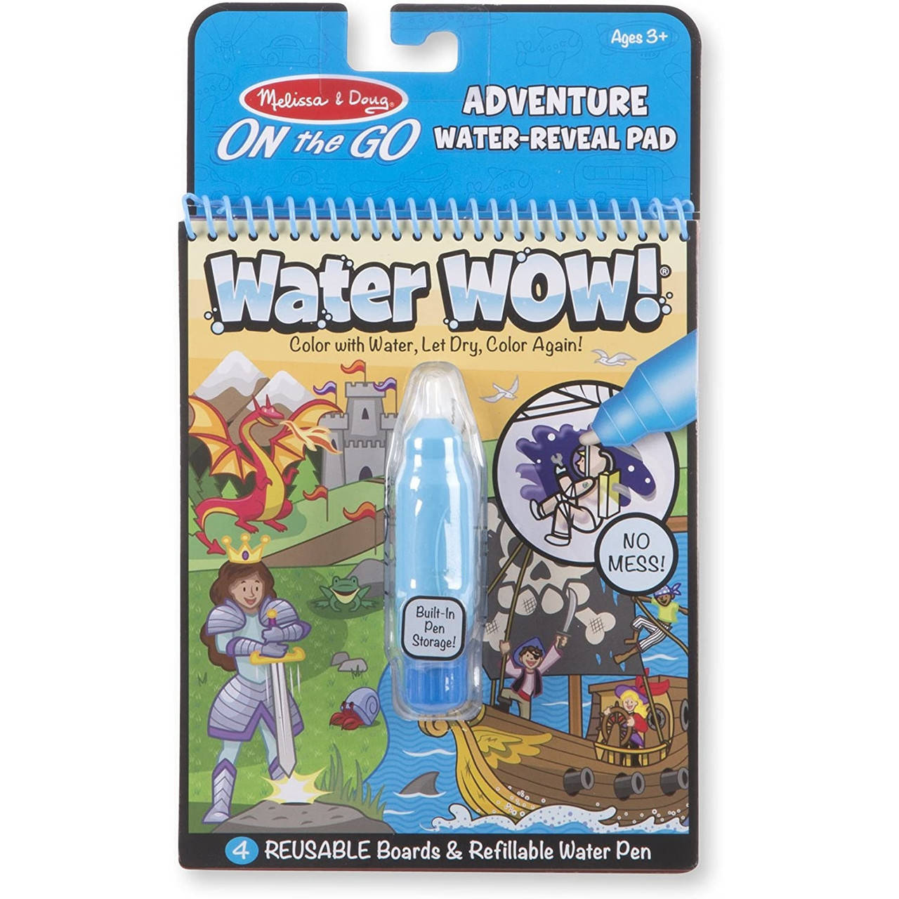 

Водная многоразовая раскраска Adventure Melissa & Doug Water Wow - Приключения
