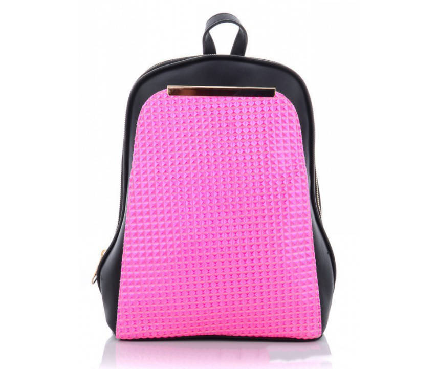

РЮКЗАК DAVID POLO 3012 Black-pink 30x22x13 см., Розовый