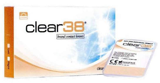

Контактные линзы на 3 месяца Clear 38