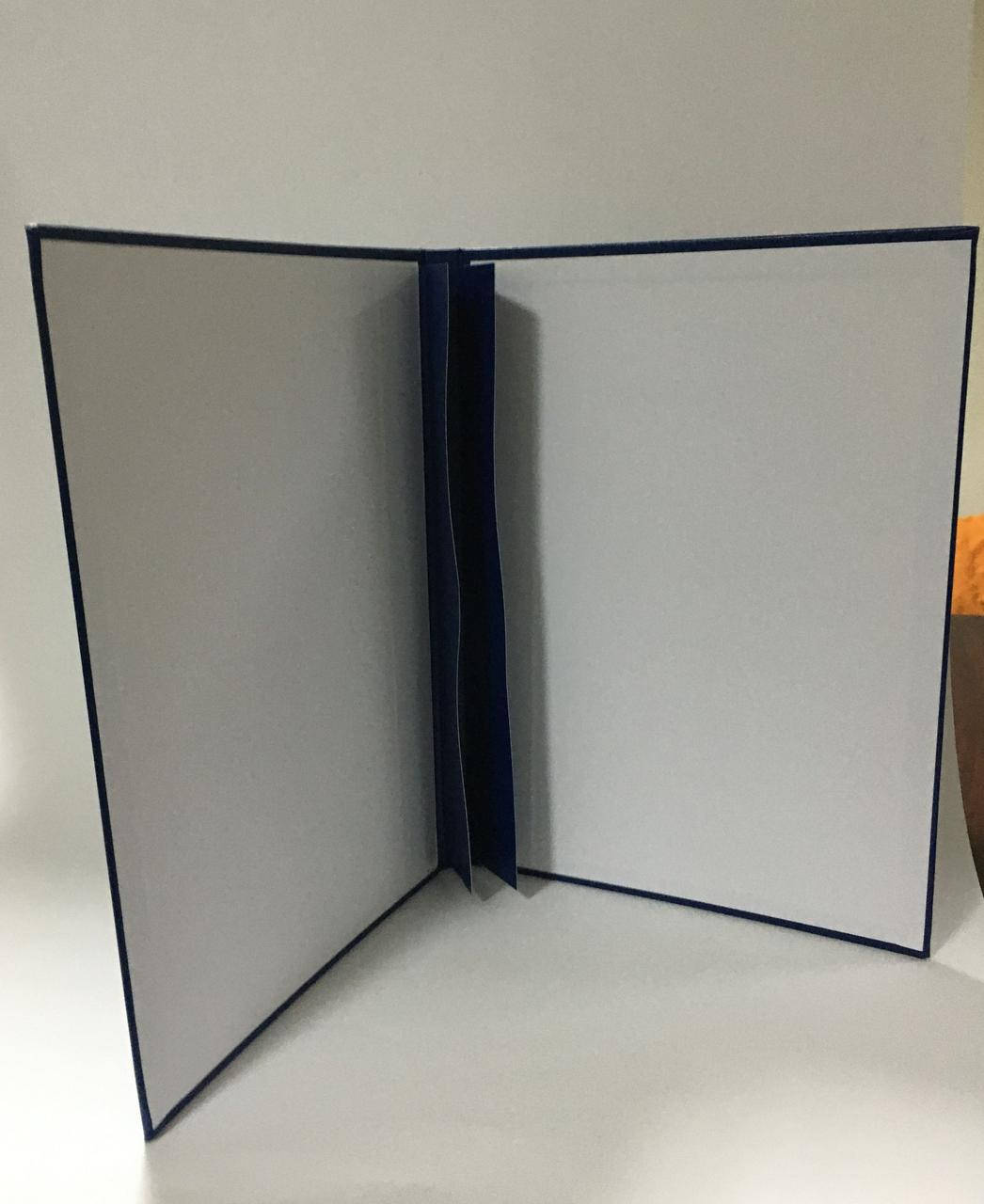 

Папка А4 для архива твердая, папка для делопроизводства, Синий