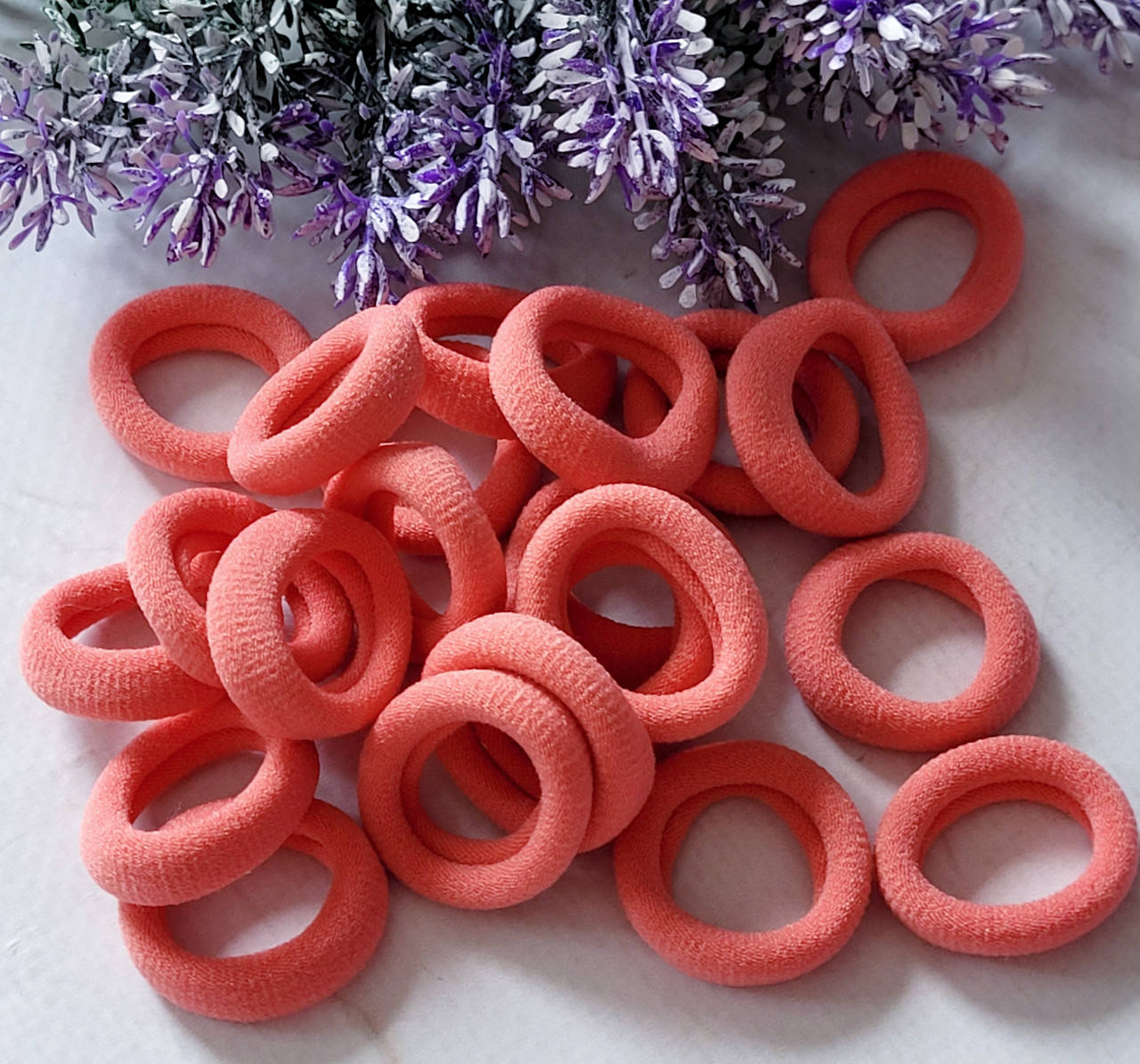 

Резинки мікрофіба 2,7см кораловий 010