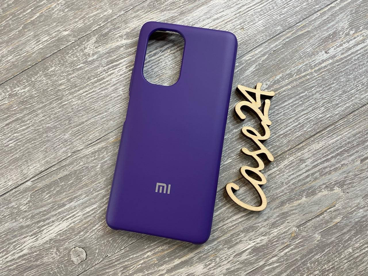 

Чехол Soft touch для Xiaomi Poco F3 (7 цветов) фиолетовый