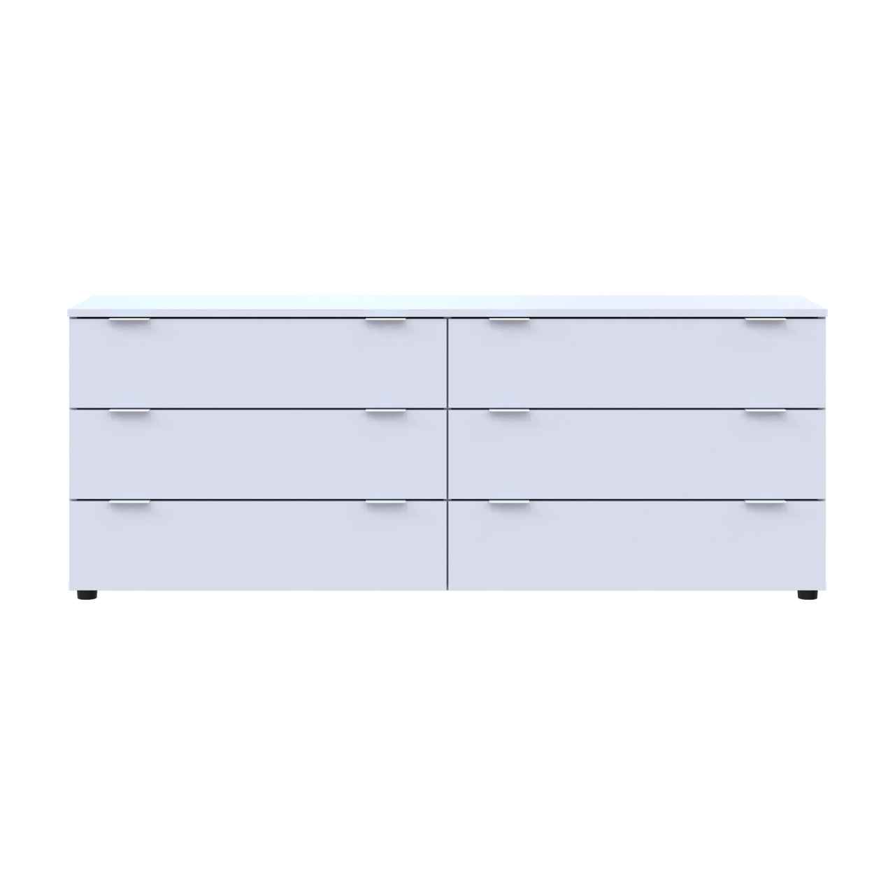 Комод Doros Рон 9 Білий 6 Шухлядок 160х38х62 (41516175) 6