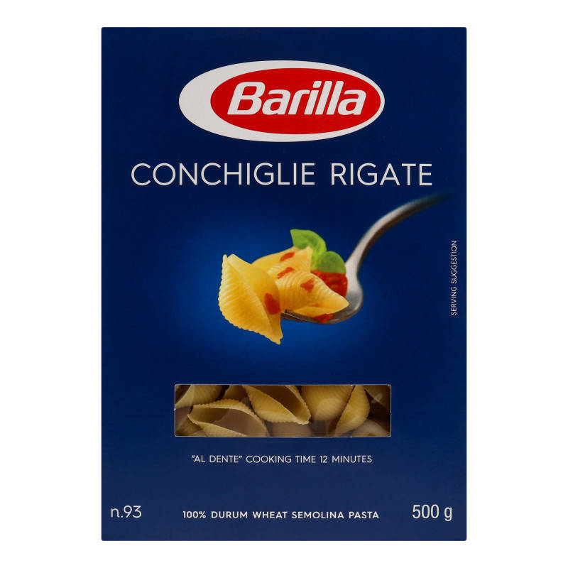

Макароны Barilla Conchiglie Rigate №93, 500 г