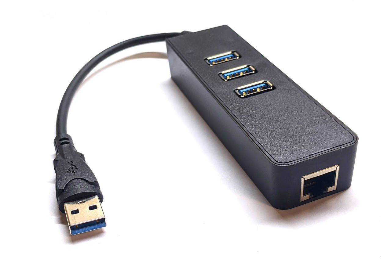 

Usb 3.0 - Сетевая карта 1gb + HUB / usb to lan hub