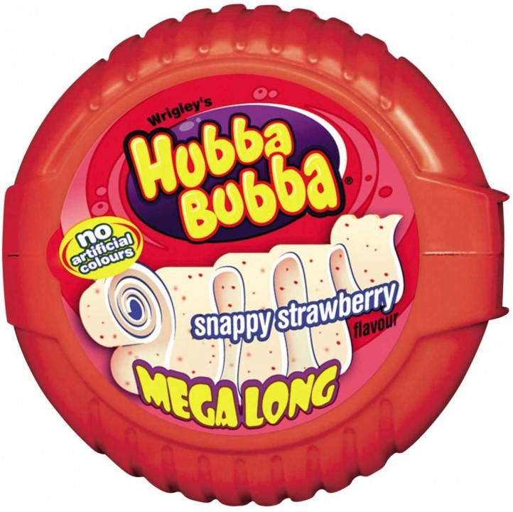 

Жвачка Hubba Bubba Strawberry Клубника 56 g