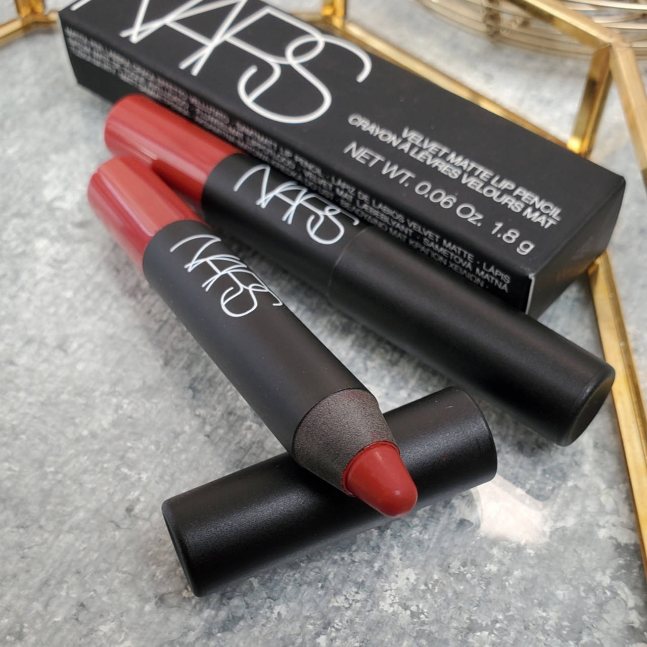 

Бархатный матовый карандаш для губ Nars Velvet Matte Lip Pencil (Cruella) 1.8 g