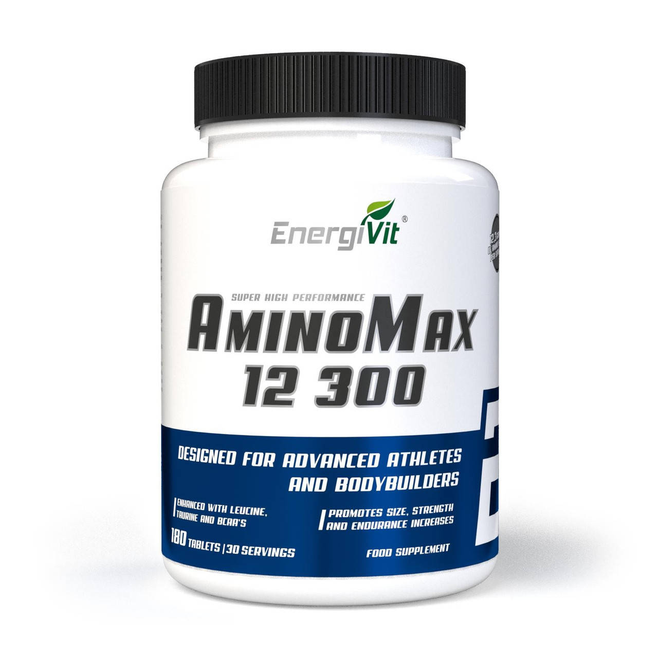 

Аминокислоты - EnergiVit AminoMax 12300 / 180 tablets