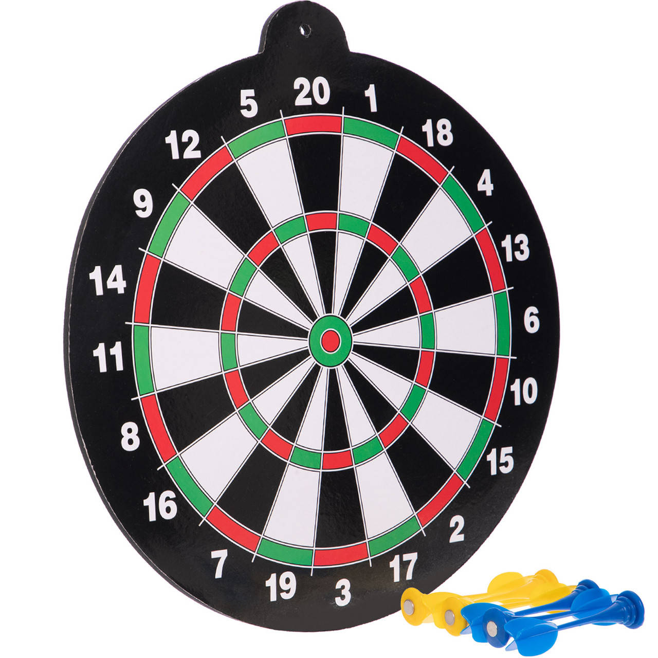 

Мишень для игры в дартс магнитная двусторонняя Baili 12in (6 дротиков) BL-6101