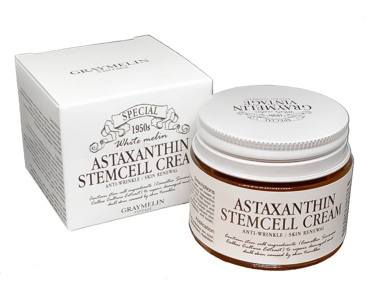 

Омолаживающий гель-крем Graymelin Astaxanthin Stemcell cream