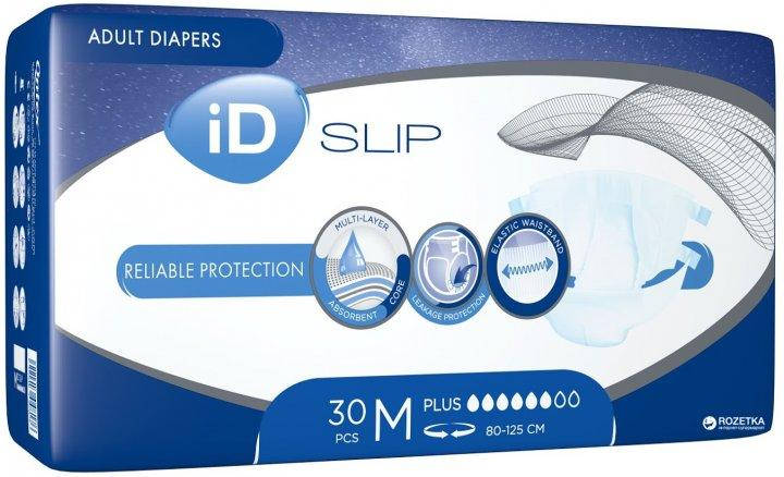 

ID Подгузники для взрослых Slip Plus (M) 30 шт (80-125см)