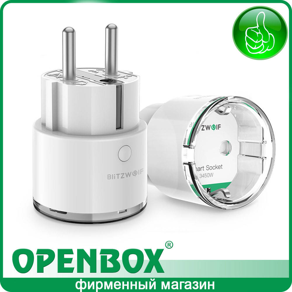 

Смарт Розетка BW-SHP6 10A WiFi