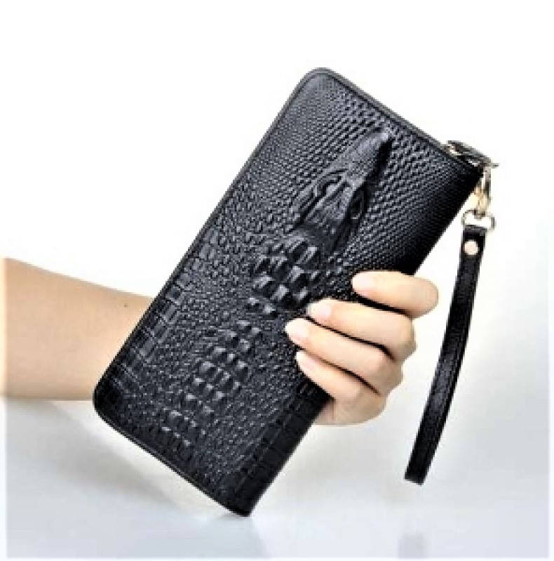 

Мужской кошелек портмоне - клатч ALLIGATOR bag ZQ850 Черный | клатч аллигатор! Мега цена